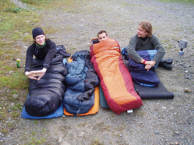 Rno na parkoviti pod Luckner Hutte