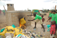 Spalovn odpadu v Keni