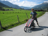 Inline v Tauernských Alpách - zde pouze s moskitiérou